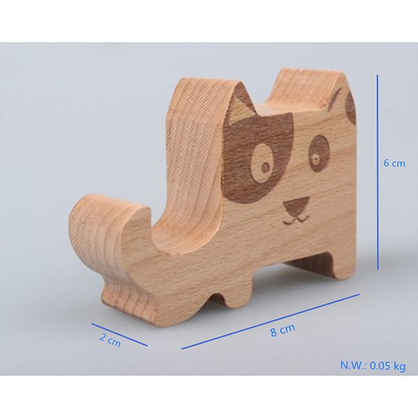 木製手機架-小狗造型_3